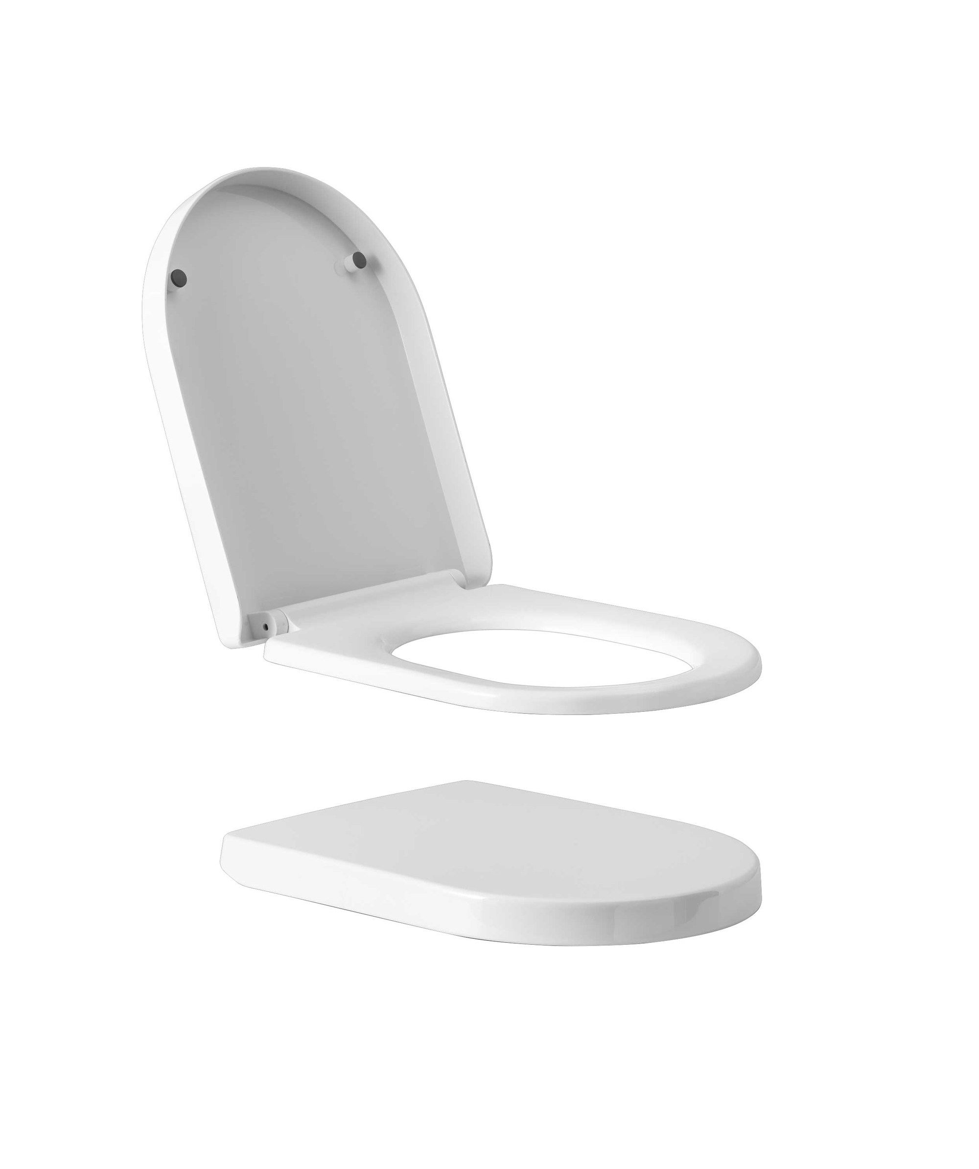 Classic toilet seat - 40 mm lid profile