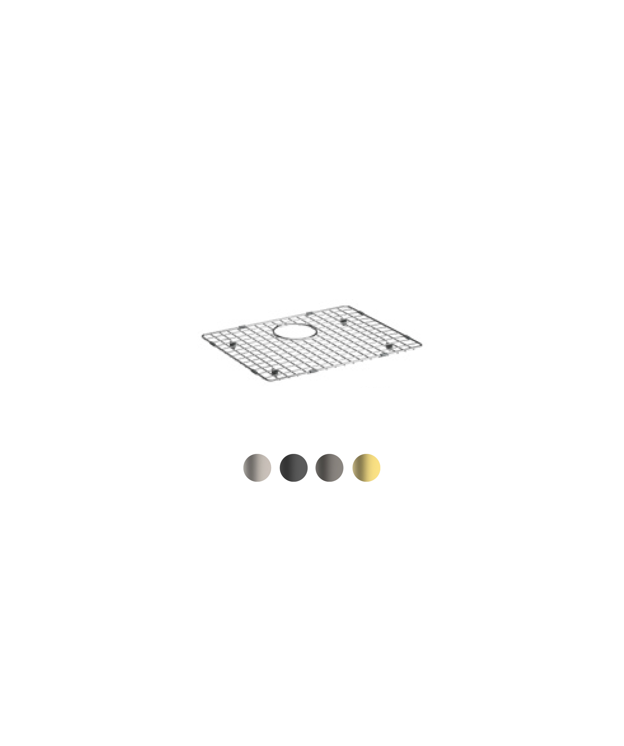 Grid for Eva 635 sink - Colour options