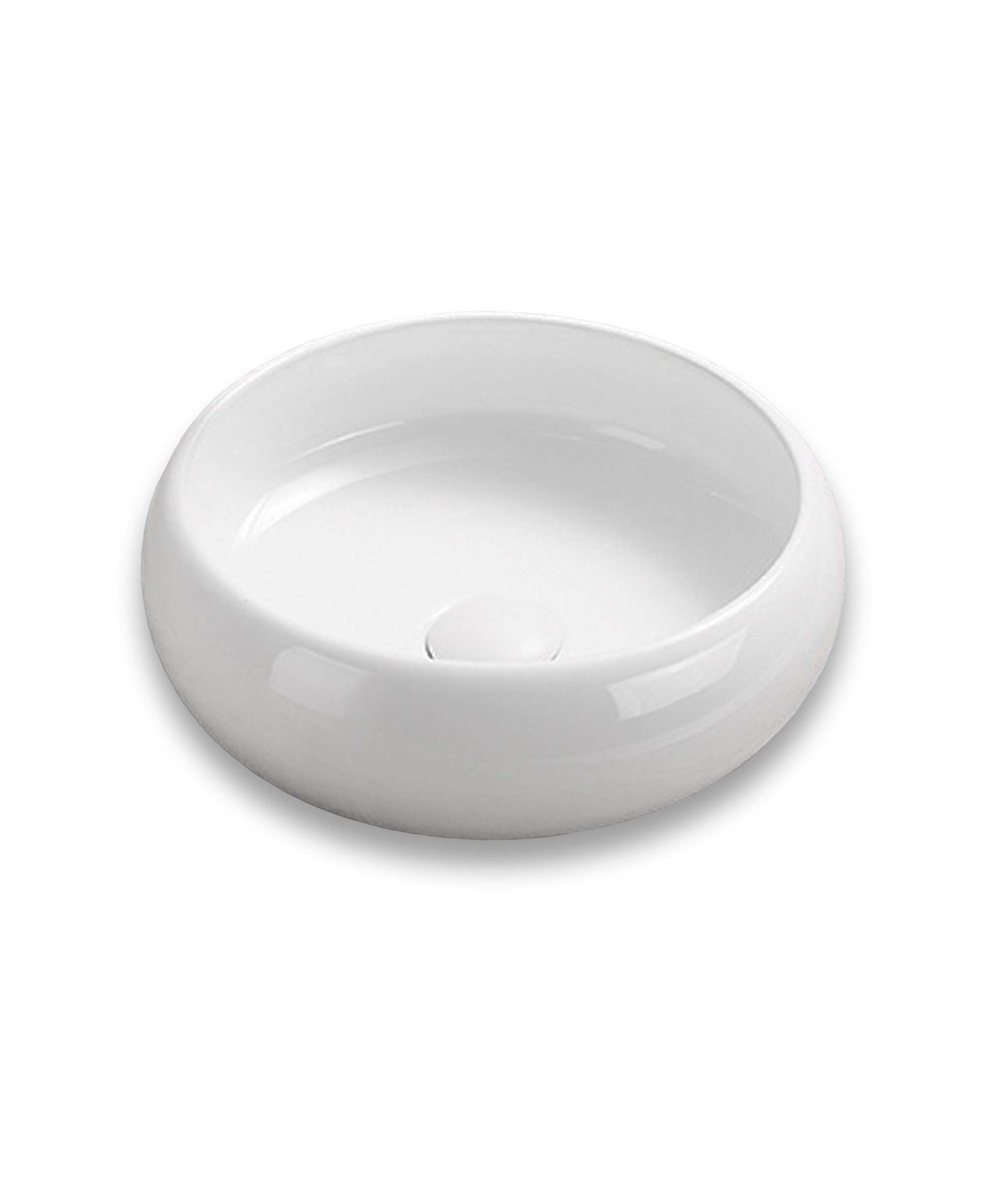 Arko 361 ceramic basin - White Gloss