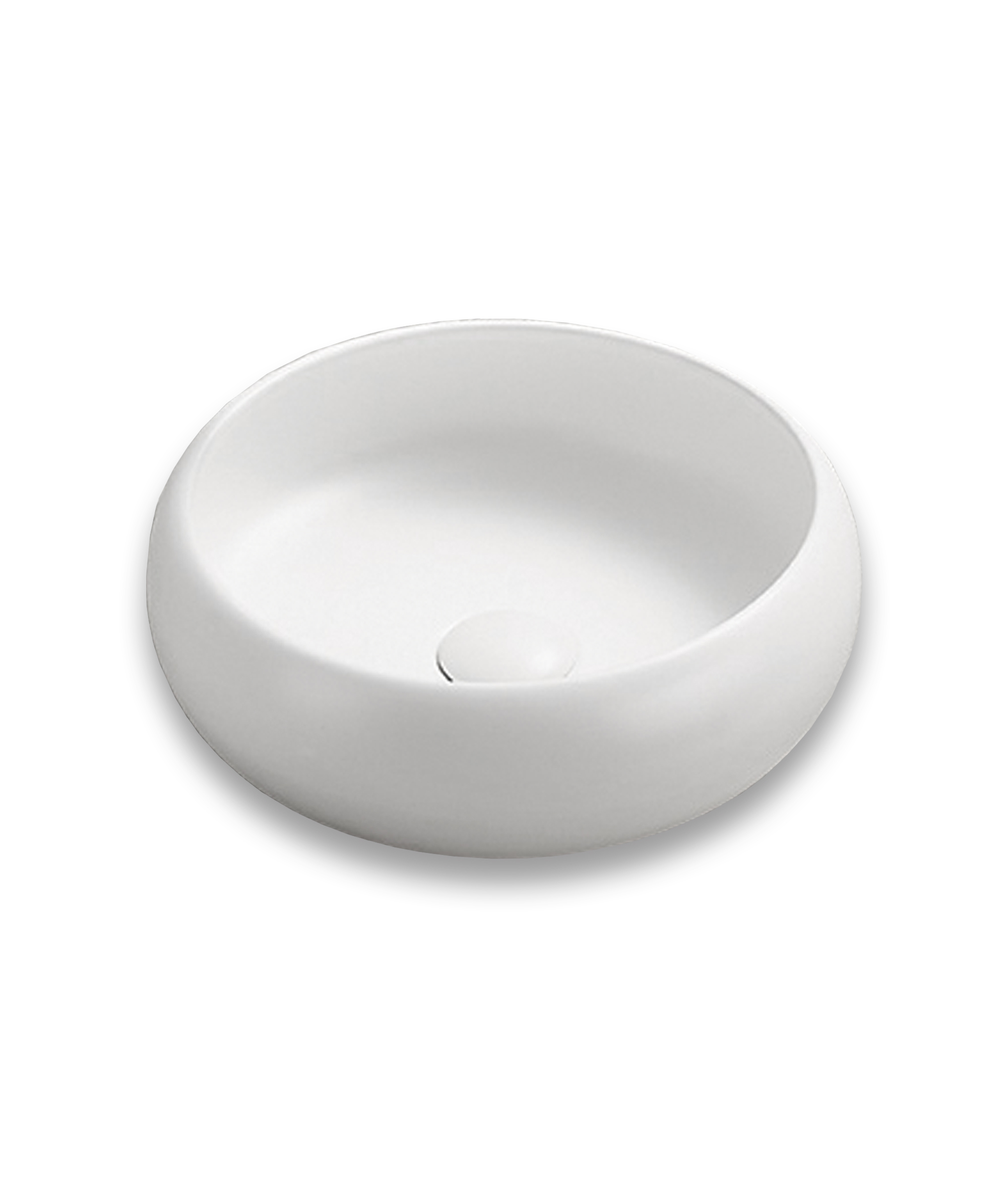 Arko 361 ceramic basin - White Silk Matte