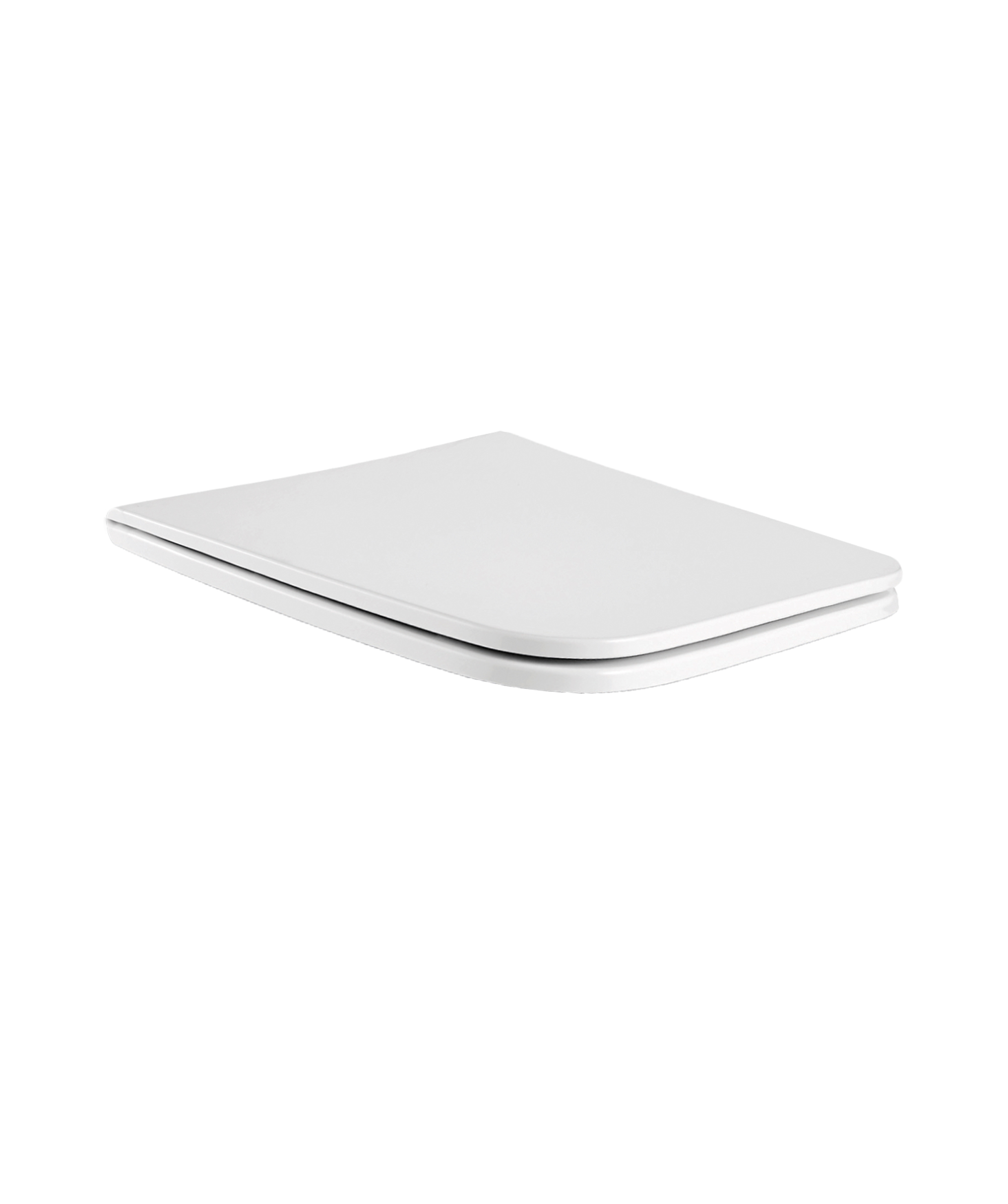 Flat toilet seat for Plati Wall Faced and Floor Mount