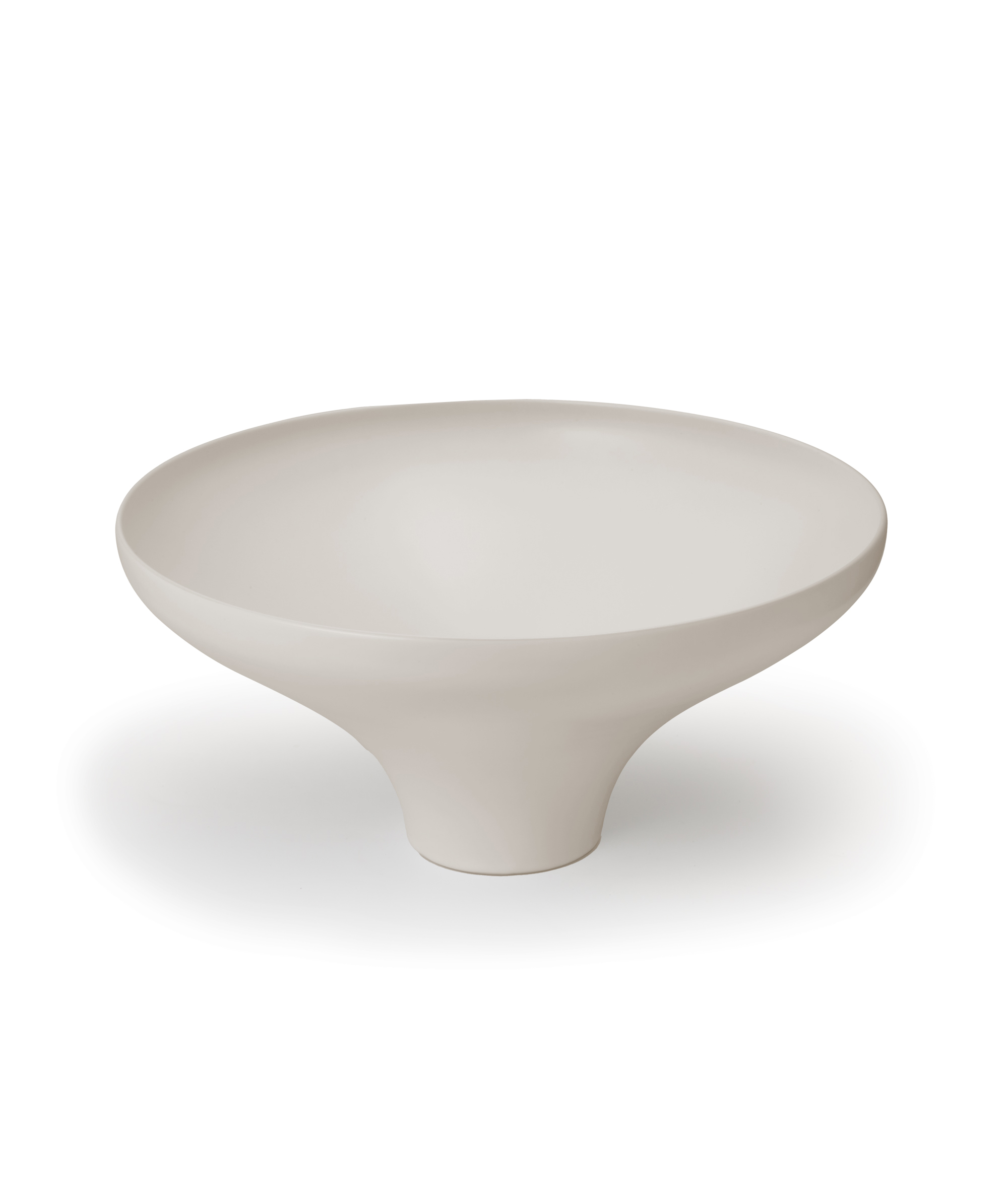 Agra 430 ceramic basin - Saltstone Silk Matte