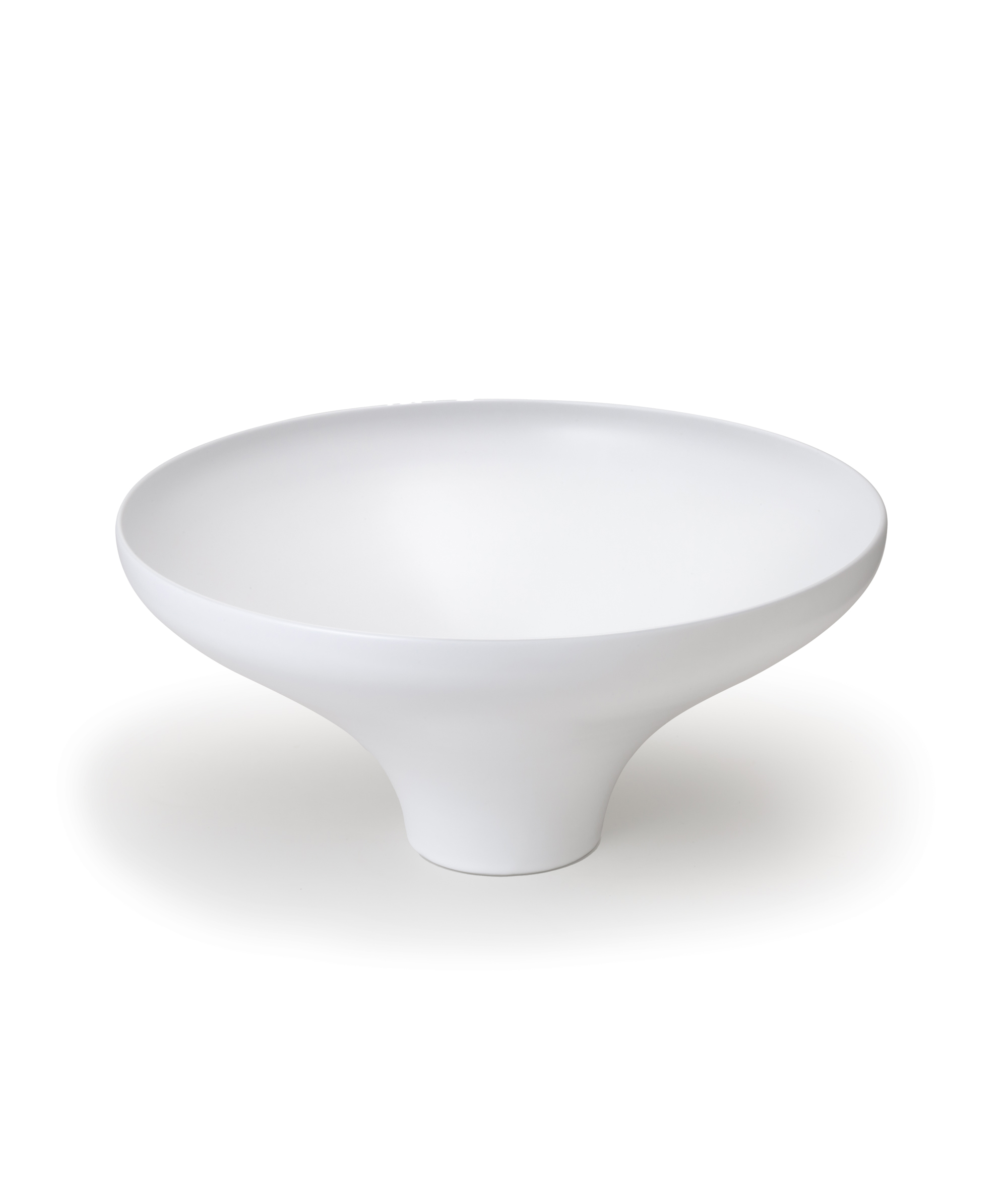 Agra 430 ceramic basin - White Silk Matte